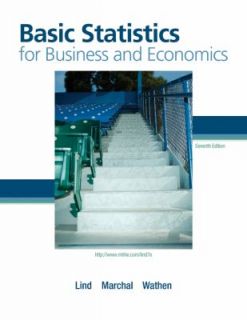 Basic Statistics for Business and Economics by William Marchal, Samuel 