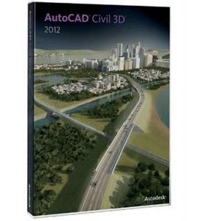 NEW] Autodesk AutoCAD Civil 3D 2012 Official Genuine 3 YEAR LICENSE 