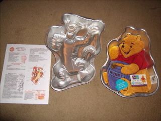 winnie the pooh tigger too wilton cake pans with color