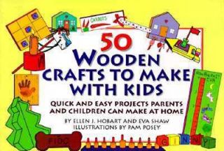 Wooden Crafts for Kids by Ellen J. Hobart and Eva Shaw 1994, Paperback 