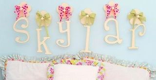 personalized wooden wood wall letters for nursery name more options