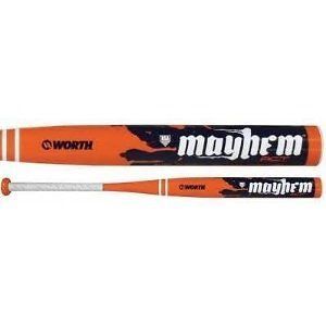 New Worth Mayhem 34/27 May98 ASA Approved Composite Softball Bat 