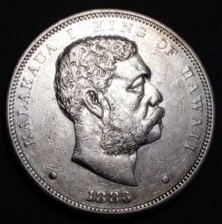 1883 hawaii dollar nice au+  795 00