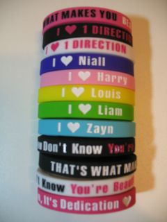 one direction wristbands pick your favorite