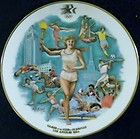 Beautiful Collector Plate 1984 Olympic Games XXIIIrd Olympiad Tribute 