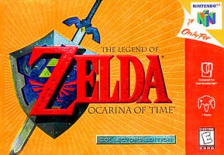 The Legend of Zelda Ocarina of Time Collectors Edition Nintendo 64 