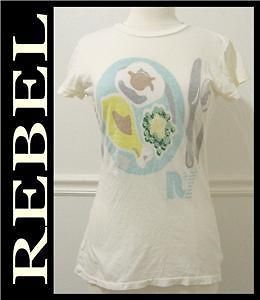 rebel yell food before after tee t shirt xs x small new