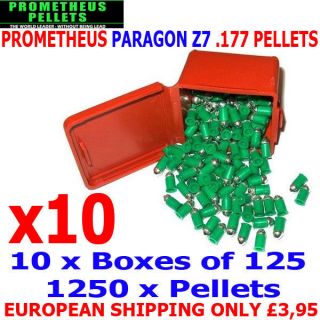 PROMETHEUS PARAGON Z7 .177 Airgun Pellets 10(boxes)x125p​cs «Best 