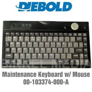 DIEBOLD ATM Operator Qwerty Maintenance Keyboard with Mouse 00 103374 