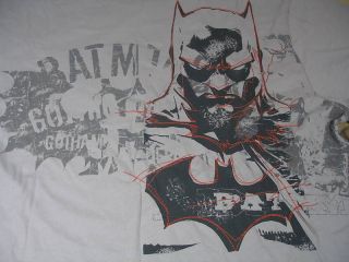 LOT 29 New Batman Shirt size 3XL NWT Gray Gotham Premium Wear