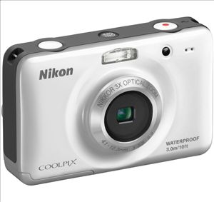 Nikon Coolpix S30 White 10 Megapixel Digital Camera 018208263172 