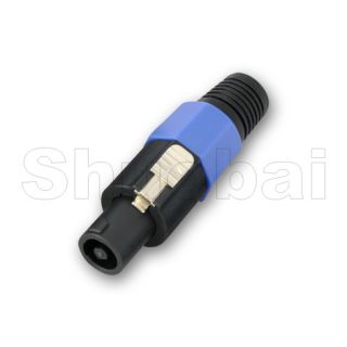 10 Speakon Speaker Cable 4 Pole Male Plugs Connectors