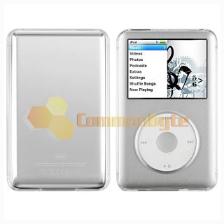 Clear Hard Case Cover for iPod Classic 80GB 120GB 160GB