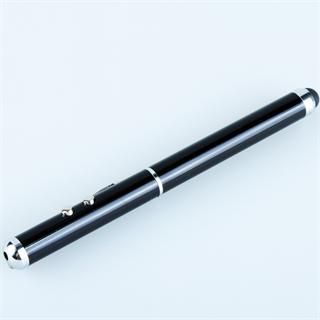 Black Stylus Pen with LED Light Laser Pointer for Kindle Fire Samsung 