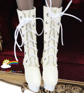 16 Tonner Tyler Antoinette Shoes Lace Up Boots Ivory