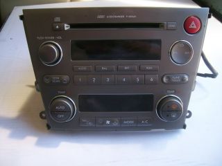 2005 Subaru Legacy Radio Player CD AC Heat Control