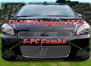 06 09 2007 2008 Chevy Impala SS New Billet Grille Combo