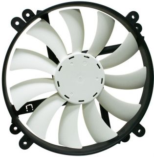 NZXT FN 200RB 200mm Computer Case Fan 3pin and 4pin Molex