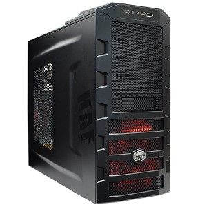 Master HAF 922 10 Bay ATX Mid Tower Computer Case w/200mm Red LED Fan 