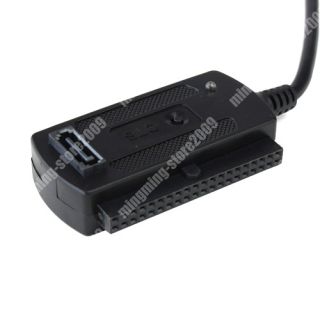 USB to IDE SATA HDD HD 2 5 3 5 5 25 Cable AC Adapter