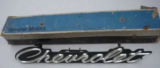 1967 Chevy Impala Grille Emblem Original GM Part
