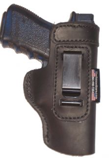 Glock 23 IWB Right Hand Black Gun Holster