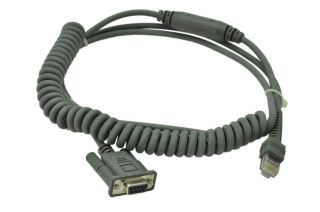   Symbol Motorola RS 232 9 Pin Visara Barcode Cable 25 70602 01