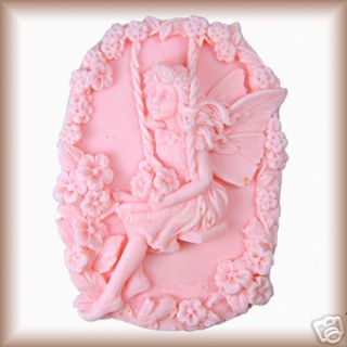 2D Silicone Soap Mold Fairy Anemone The Fairy of Wind