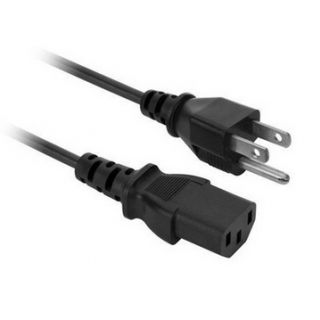 New Standard USA 3 Prong AC Power Cord Cable for Printers PC Desktop 