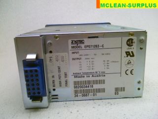 Genuine Cisco 7200 Series 280W Power Supply P N 34 0687 01