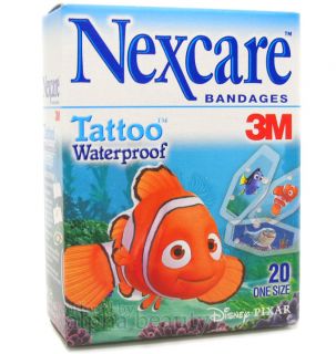 3M Nexcare x Disney Pixar Tattoo Waterproof Impermeables Bandage 20 