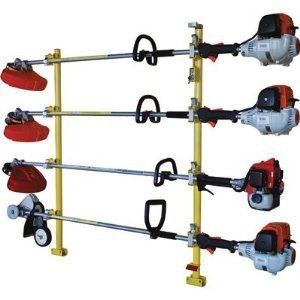 LINE TRIMER RACK NO ROTATION for Open Enclosed Trailers by GREEN 