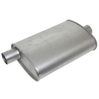   Muffler Performance Turbo 2 1 4 Inlet 2 1 4 Outlet Steel Ea