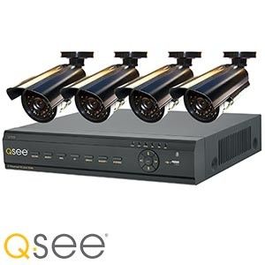 See 8 Channel Security DVR 4 CCD 480 TVL Cameras 500GB Hard Drive 