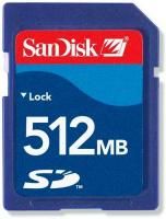 sandisk sd memory card 512 mb 