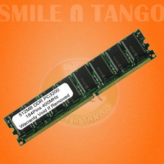 512MB PC3200 DDR Low Density Universal RAM Memory