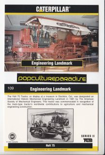 HOLT 75 TRACTOR Historical Engineering 1994 Caterpillar Earth Movers 