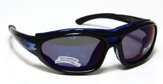  Choppers 102 Flame Fire Shades Black & Silver Frame Goggles Sunglasses