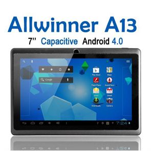    Capacitive Android 4 0 MID 4GB Tablet PC 1 5GHz RAM DDR3 512MB CP BK