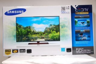 New Samsung UN55EH6050 F 55 1080p 240 Clear Motion Rate LED LCD HDTV 