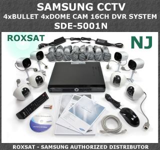 Samsung SDE 5001N 16 Channel DVR Security System