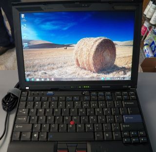   ThinkPad X200 Laptop 2 26GHZ 4GB Mem Windows 7 Professional 64 bit OS