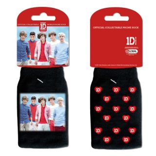 Official One Direction 1D Phone Sock iPhone Blackberry Cover Case 