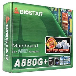 Biostar A880G AMD 880G Socket AM3 MATX Motherboard w H
