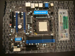 MSI 890GXM G65 AMD 890GX Phenom II DDR3 Socket AM3 M ATX Motherboard 
