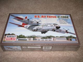Minicraft U.S. AIR FORCE C 130A Aircraft Model Kit 1/144 NEW