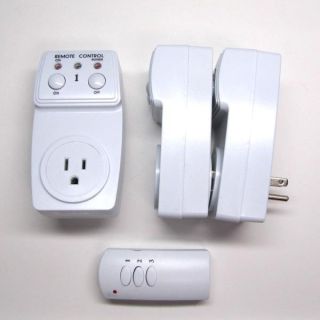   Wireless Remote Control AC Electrical Power Outlet Plug Switch Socket