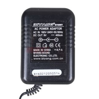 9V DC Power Adapter for Biyang Guitar Effect Pedal EU Plug 240V Power 