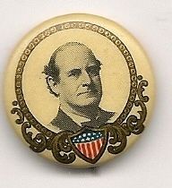 William Jennings Bryan picture pinback button pin