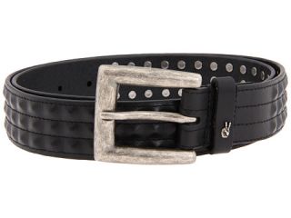 John Varvatos 38mm Strap w/ Leather Covered Pyramid Studs    
